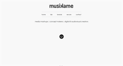 Desktop Screenshot of musikame.com